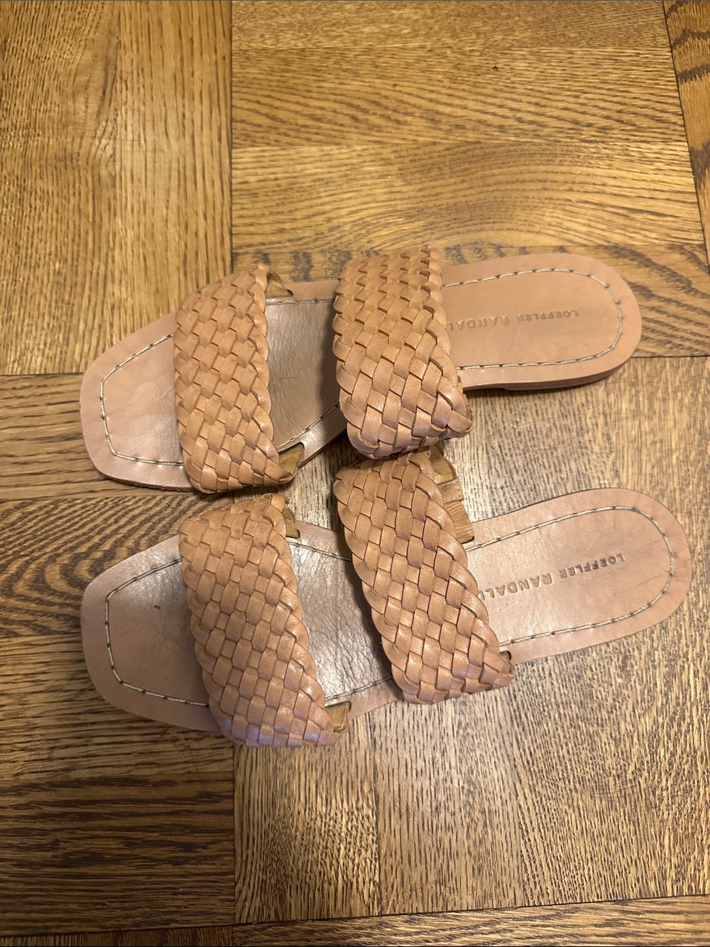 Loeffler Randall Women's Jonah Woven Slide size 8